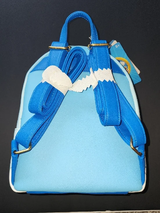 Loungefly Sonic The Hedgehog Character Mini Backpack - Light Blue. NWT - Picture 9 of 12